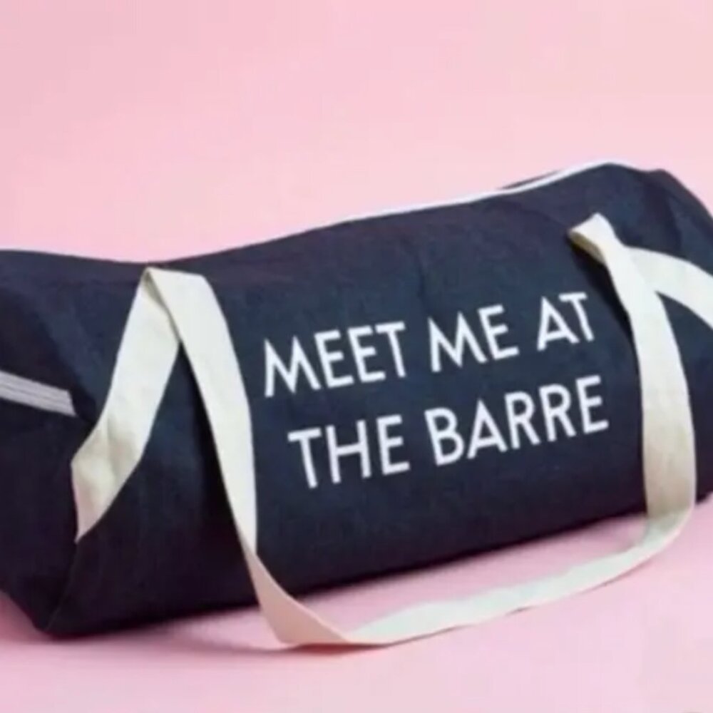 Private Party Meet Me at the Barre Duffle Bag